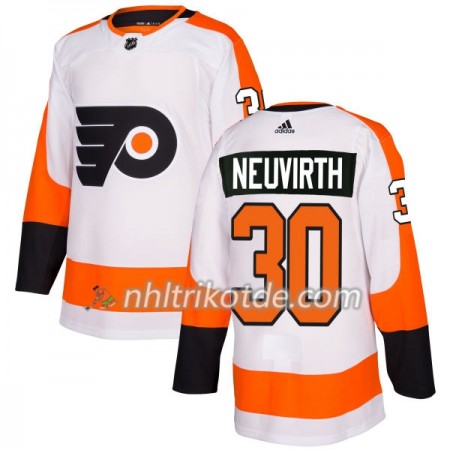 Philadelphia Flyers Trikot Michal Neuvirth 30 Adidas 2017-2018 Weiß Authentic - Herren